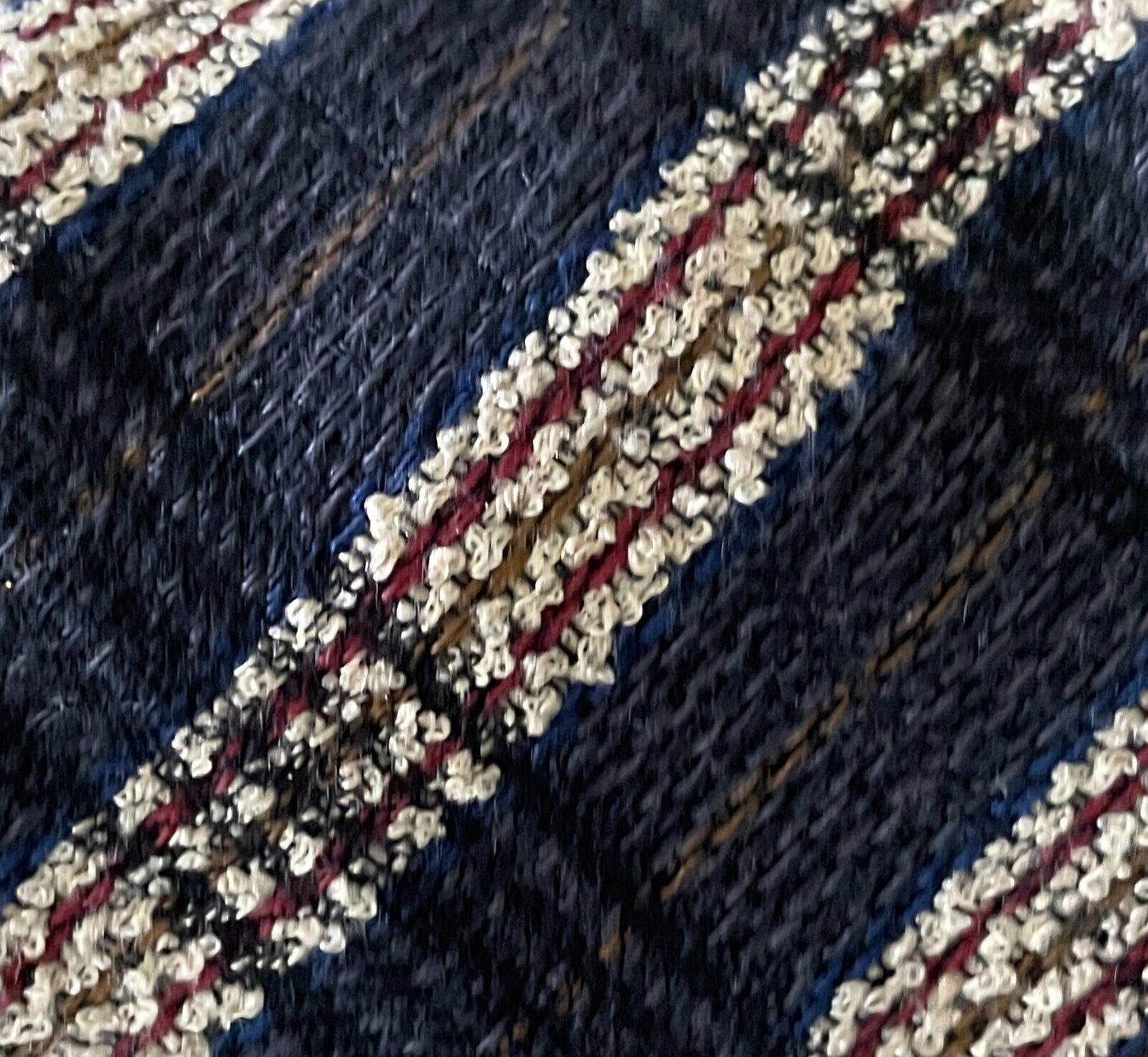 Mens NeckTie KLIPPER 9cm Multicolour Woven Wool Check Australian NEW Vintage Tie