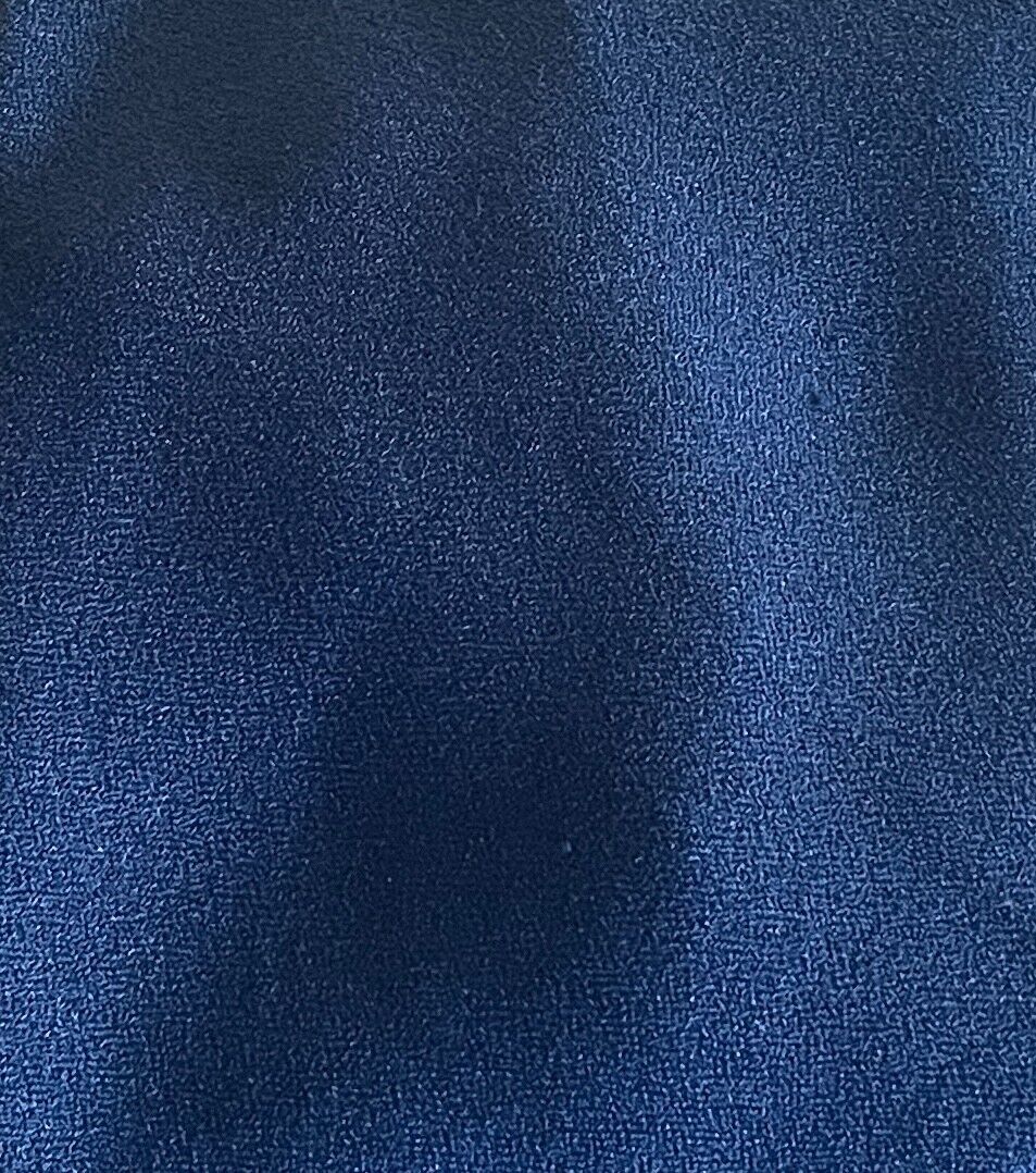 Mens LIDO NeckTie Blue Polyester Crease Resistant Vintage Neck Tie