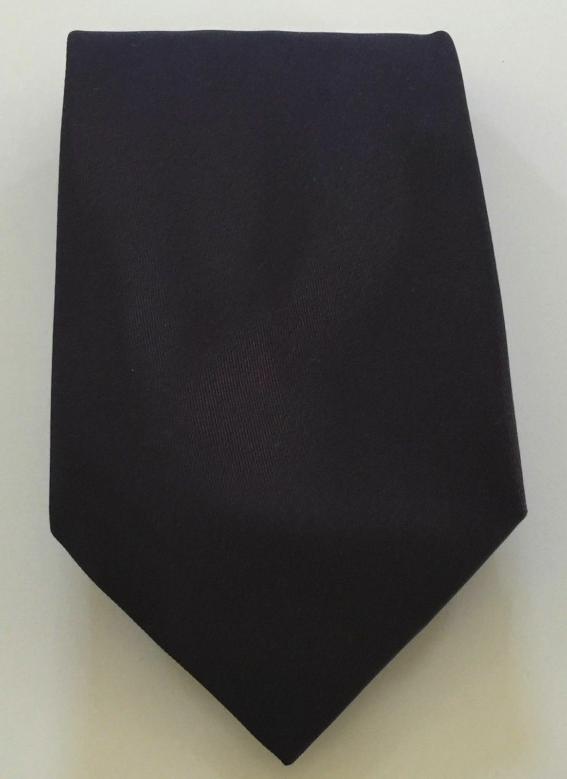 Mens NeckTie ASCOT Deep Burgundy & Pocket Hanky Set NEW Vintage Neck Tie