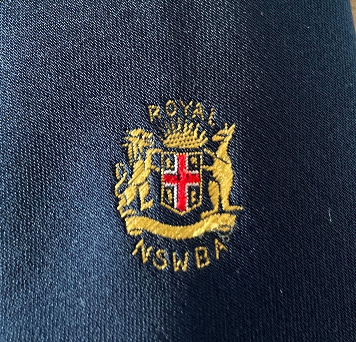 NSW Bowling Association NSWBA TREVIRA  Vintage Mens NeckTie Clip On Pre-tied Tie