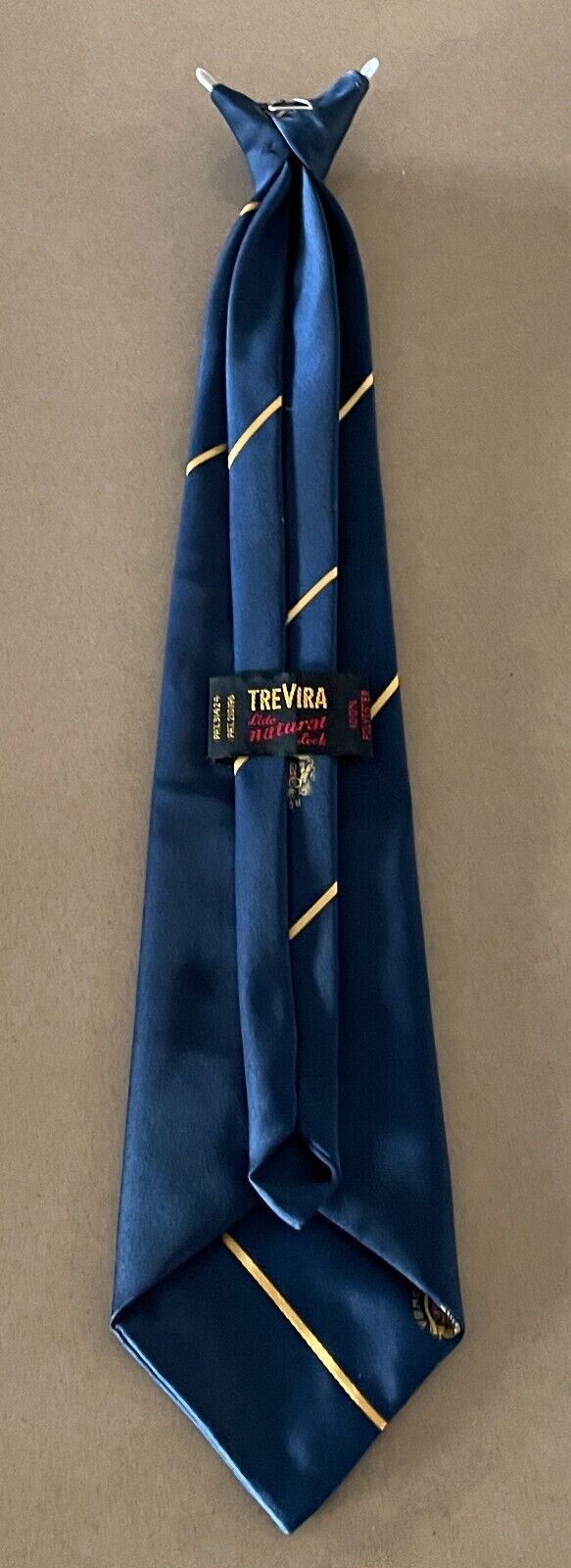NSW Bowling Association NSWBA TREVIRA  Vintage Mens NeckTie Clip On Pre-tied Tie