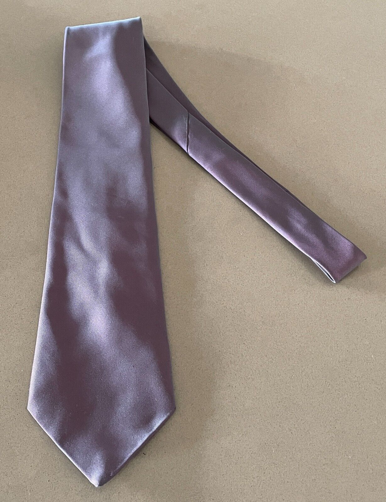 PLOT Mens NeckTie Iridescent Purple Standard Width Neck Tie
