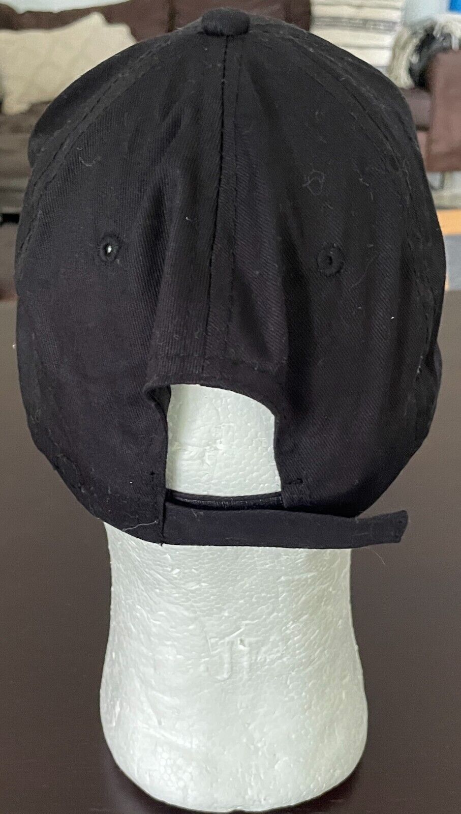 BENSONS AC/DC Black Cap Adjustable Unisex Size One Size Curved Bill