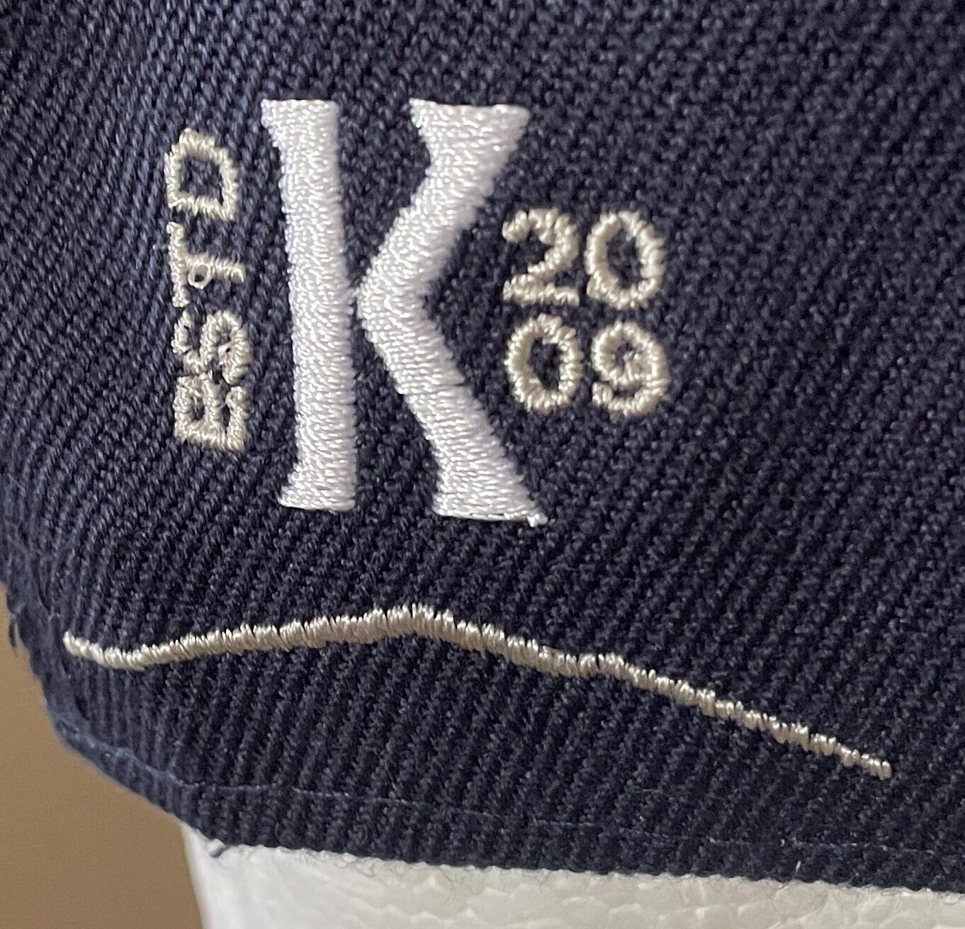 2009 KOSCIUSZKO PALE ALE Navy Beer Cap Hat Snowy Mountains Australia Adjust Brew