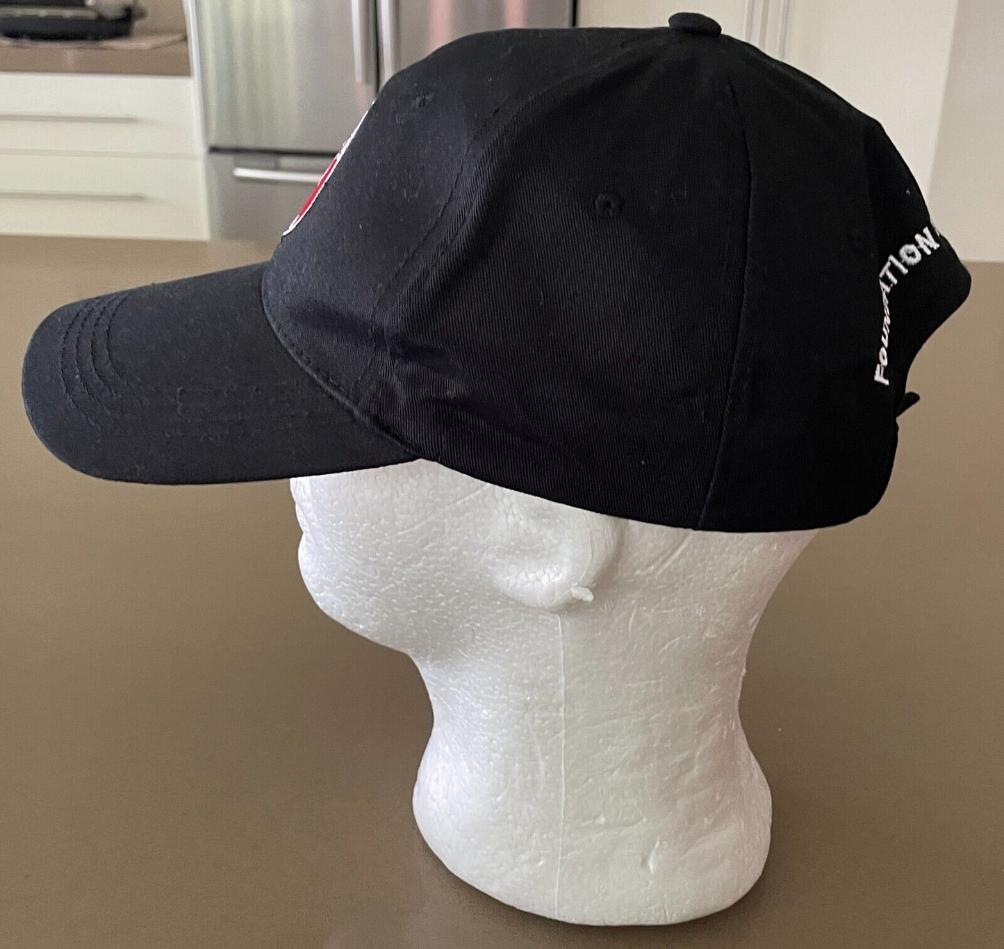 Fan Cap WESTERN SYDNEY WANDERERS Football Black Hat w Logo Adjustable