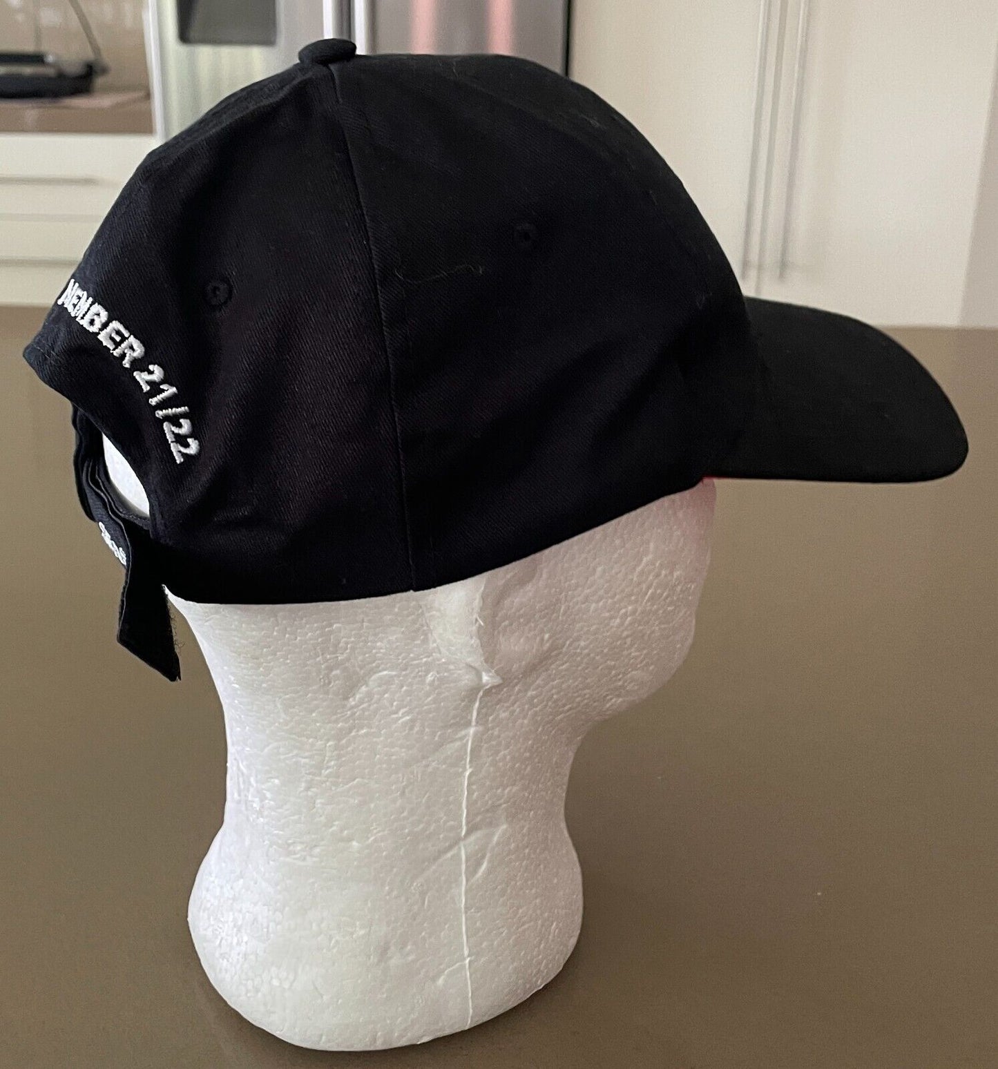 Fan Cap WESTERN SYDNEY WANDERERS Football Black Hat w Logo Adjustable