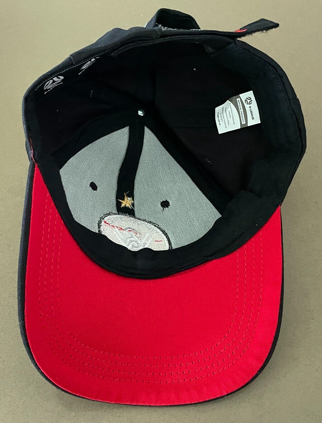 Fan Cap WESTERN SYDNEY WANDERERS Football Black Hat w Logo Adjustable