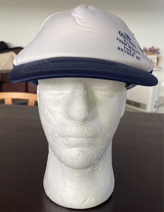 Cap Hat CORONA EXTRA Snapback Adjustable OSFA Mesh Back Blue White Beer