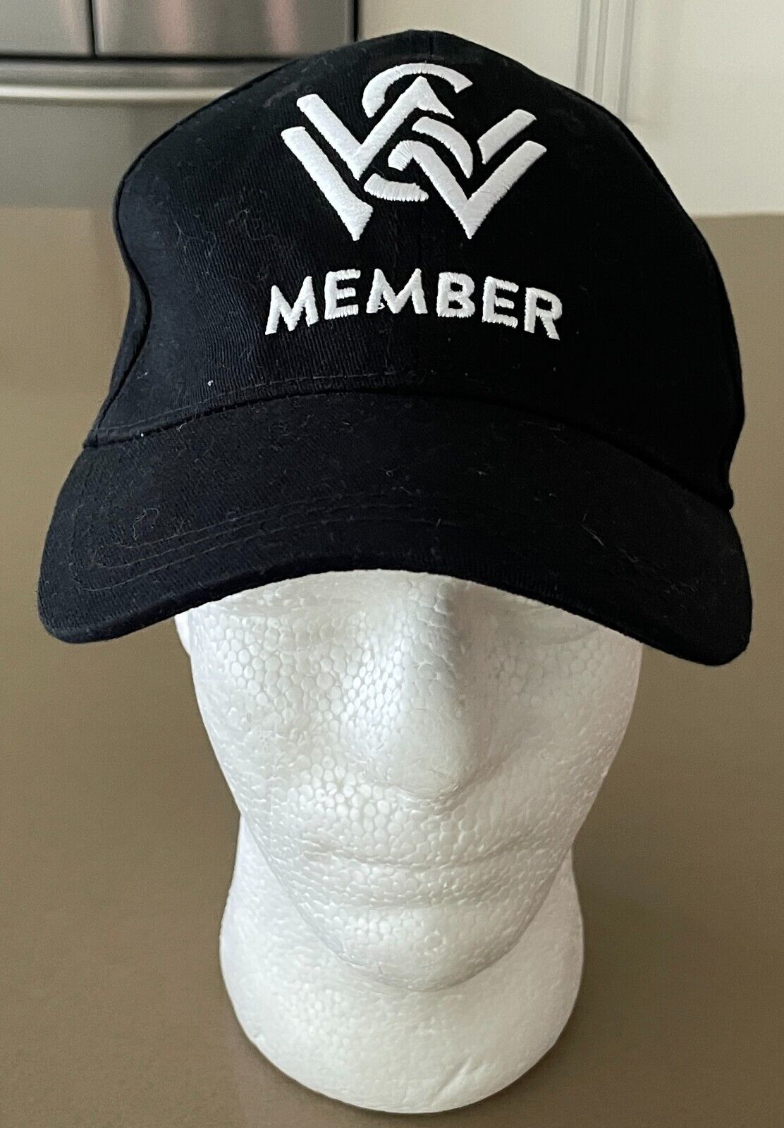 Fan Cap WESTERN SYDNEY WANDERERS Black White Member 2017 18 Hat Embroidered Logo