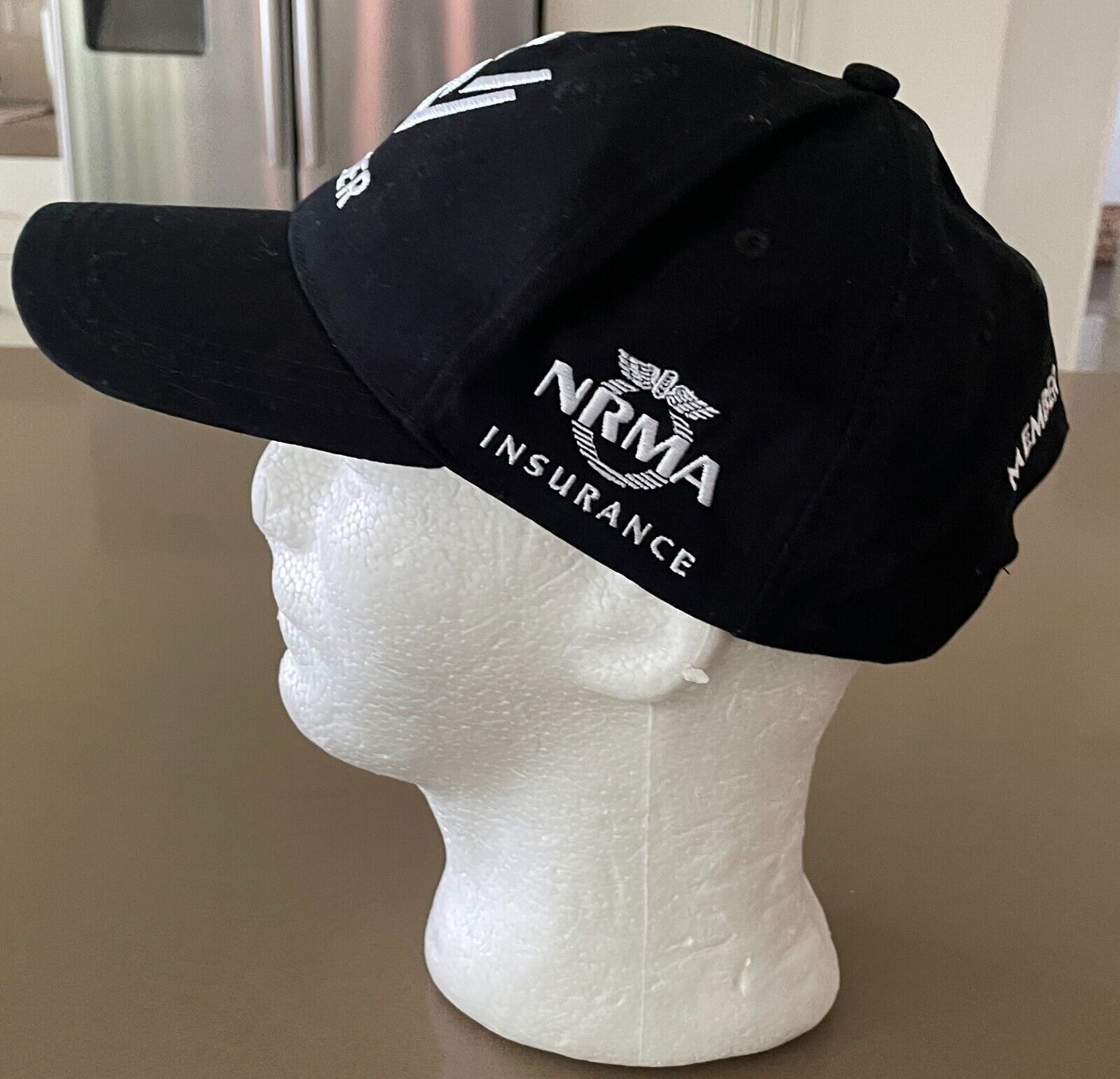 Fan Cap WESTERN SYDNEY WANDERERS Black White Member 2017 18 Hat Embroidered Logo