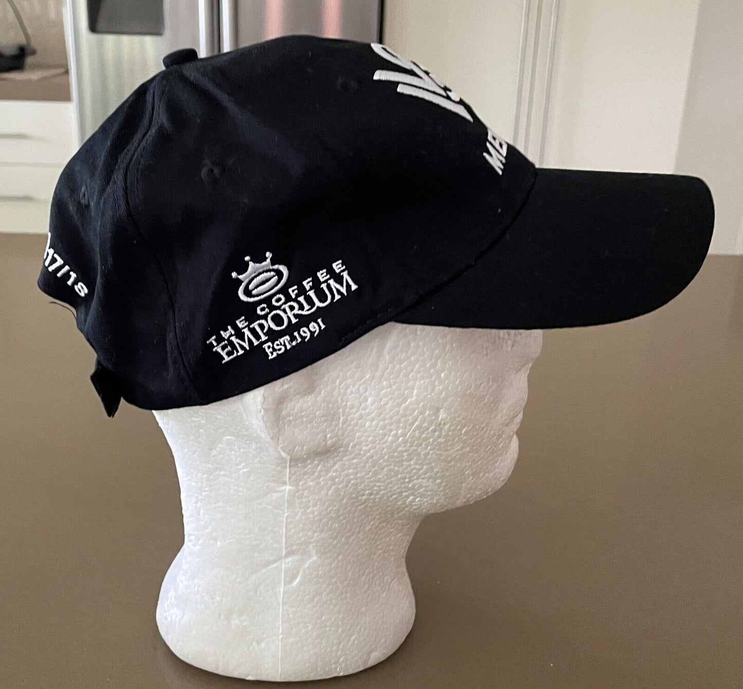 Fan Cap WESTERN SYDNEY WANDERERS Black White Member 2017 18 Hat Embroidered Logo