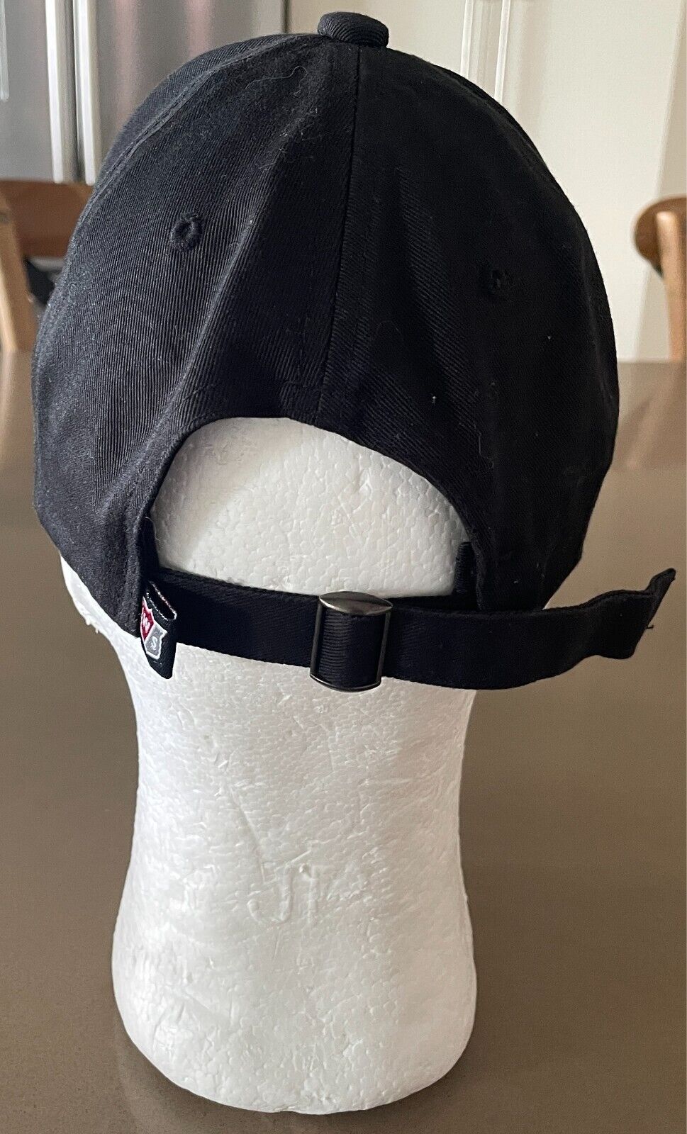 WILSON STAFF Black 6 Panel Cap Hat Logo's Adjustable 6 Panel Style Unisex OSFA