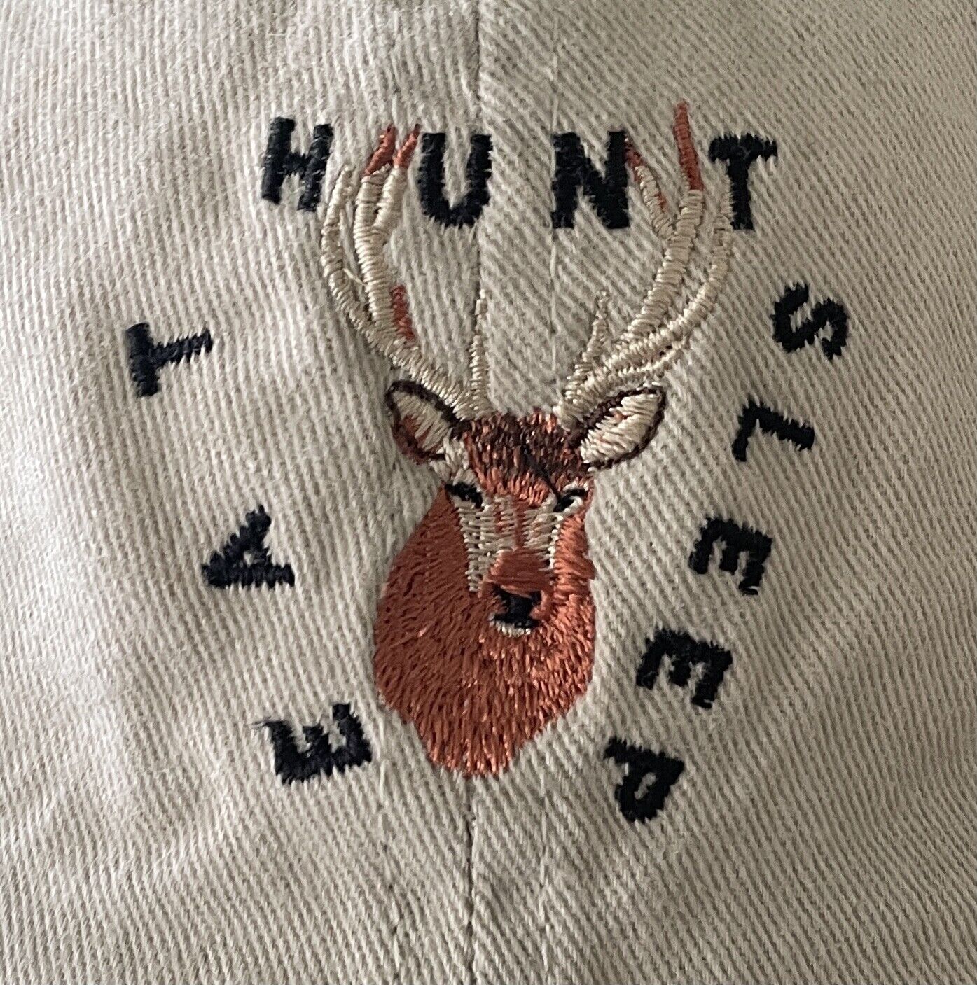 SSAA "Eat, Hunt, Sleep" Beige Baseball Style Cap  Hat One Size Unisex