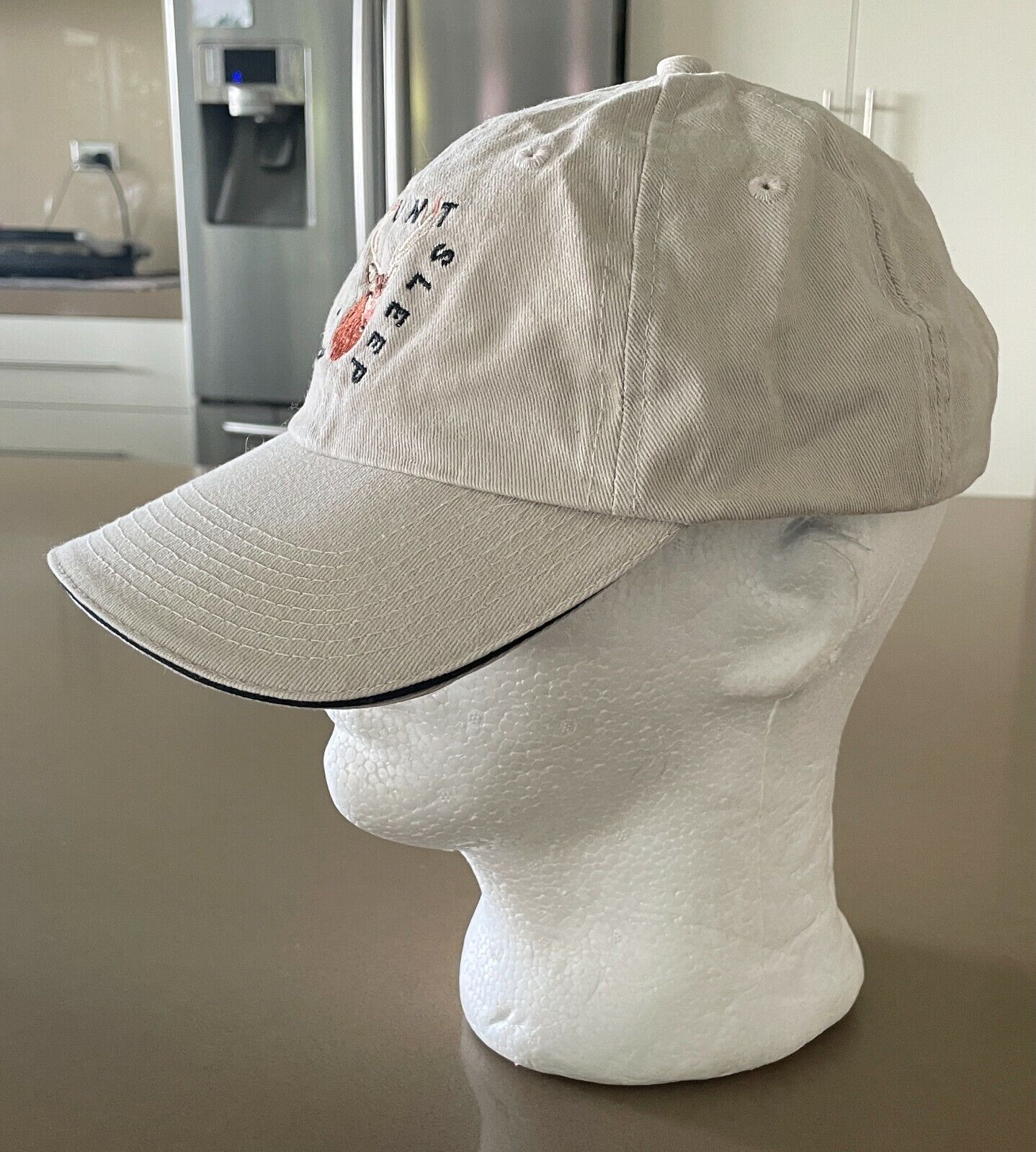 SSAA "Eat, Hunt, Sleep" Beige Baseball Style Cap  Hat One Size Unisex