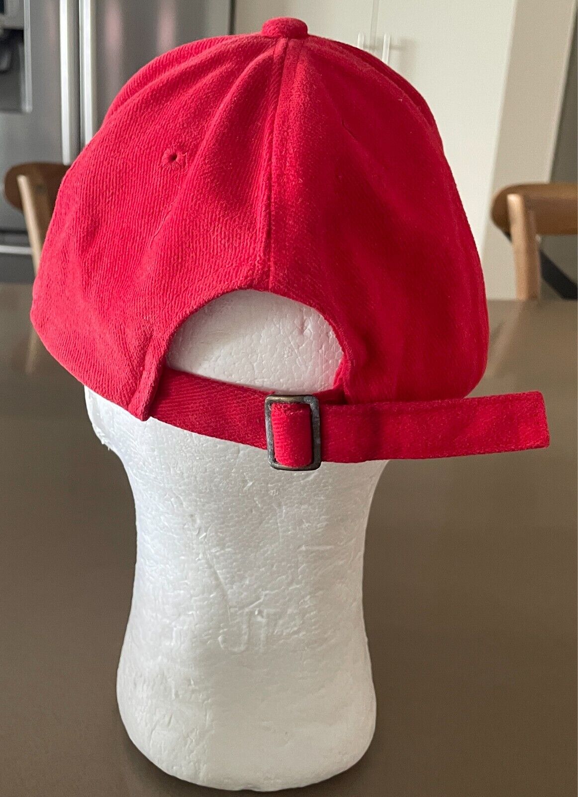 Fan Cap SOUTH SYDNEY RABBITOHS Red Hat Embroidered Logo 6 Panel Adjustable OSFA