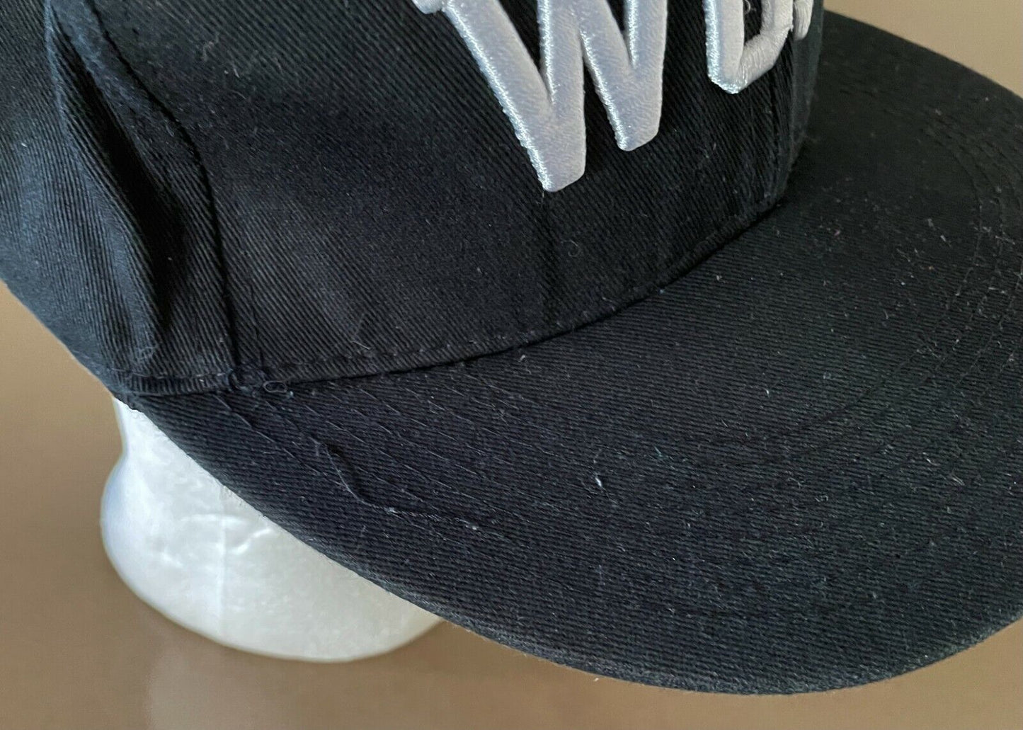 59FIFTY New Era "Wolf" Cap Cat Black Hook Loop Hat Unisex One Size Flat Bill
