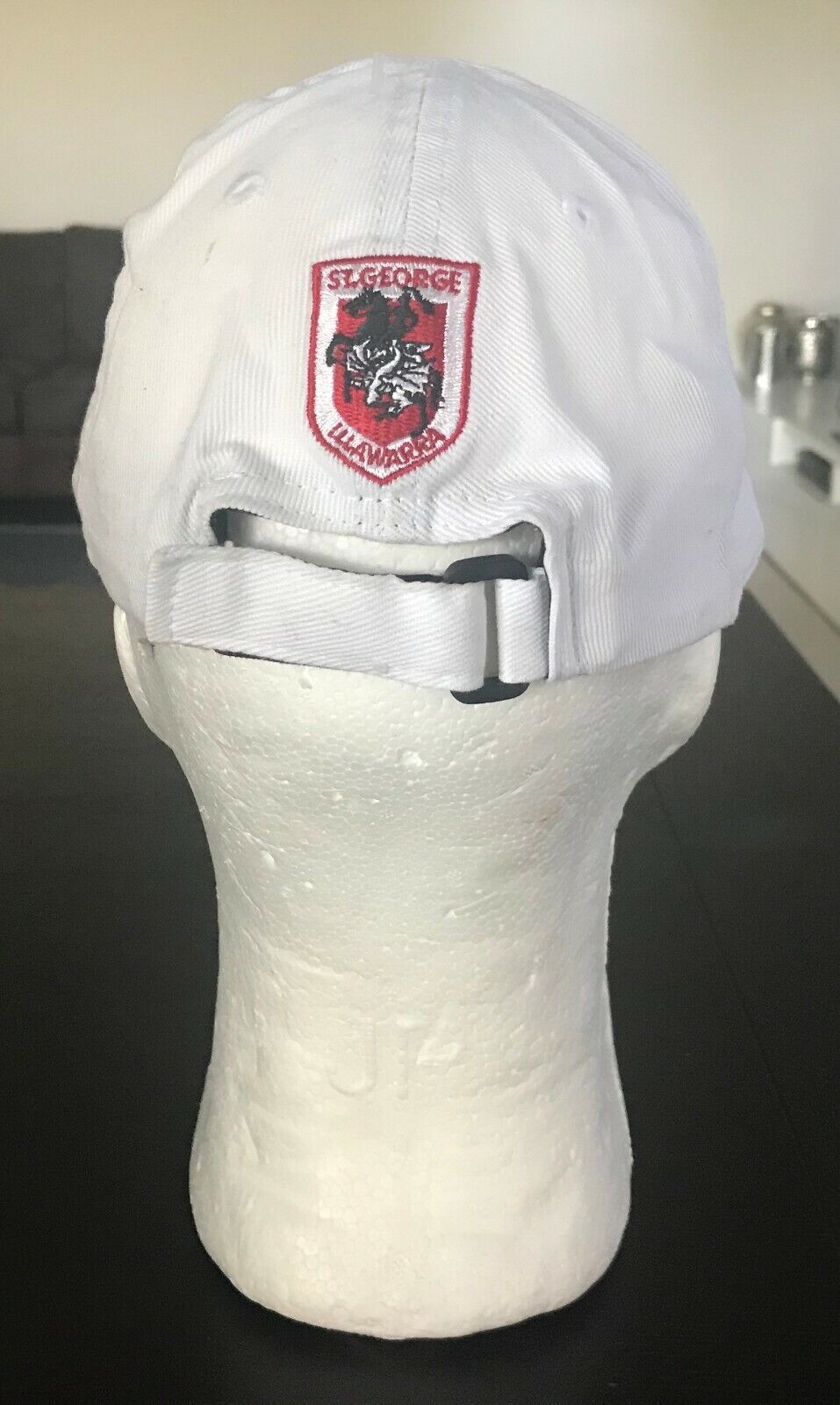 Fan Cap ST GEORGE ILLAWARRA DRAGONS NRL Supporter Red White Hat Trucker Football