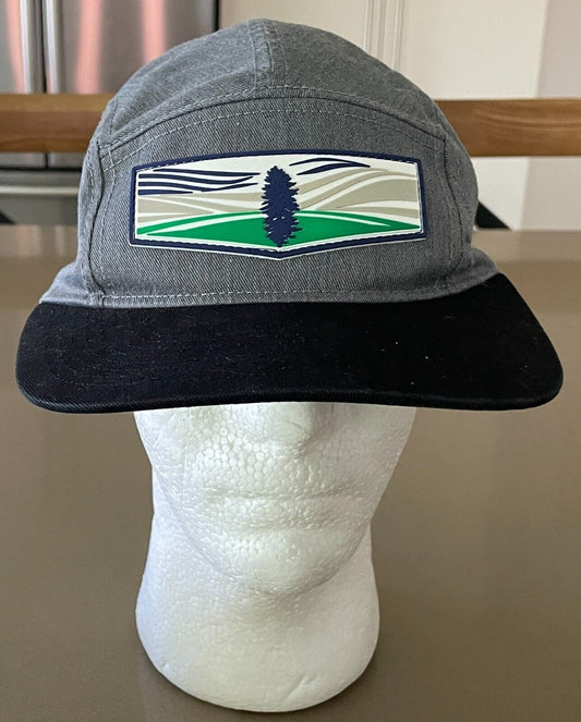 BROTHERS CASCADIA  BREWING Vancouver WA Grey Logo Cap/Hat Adjustable One Size