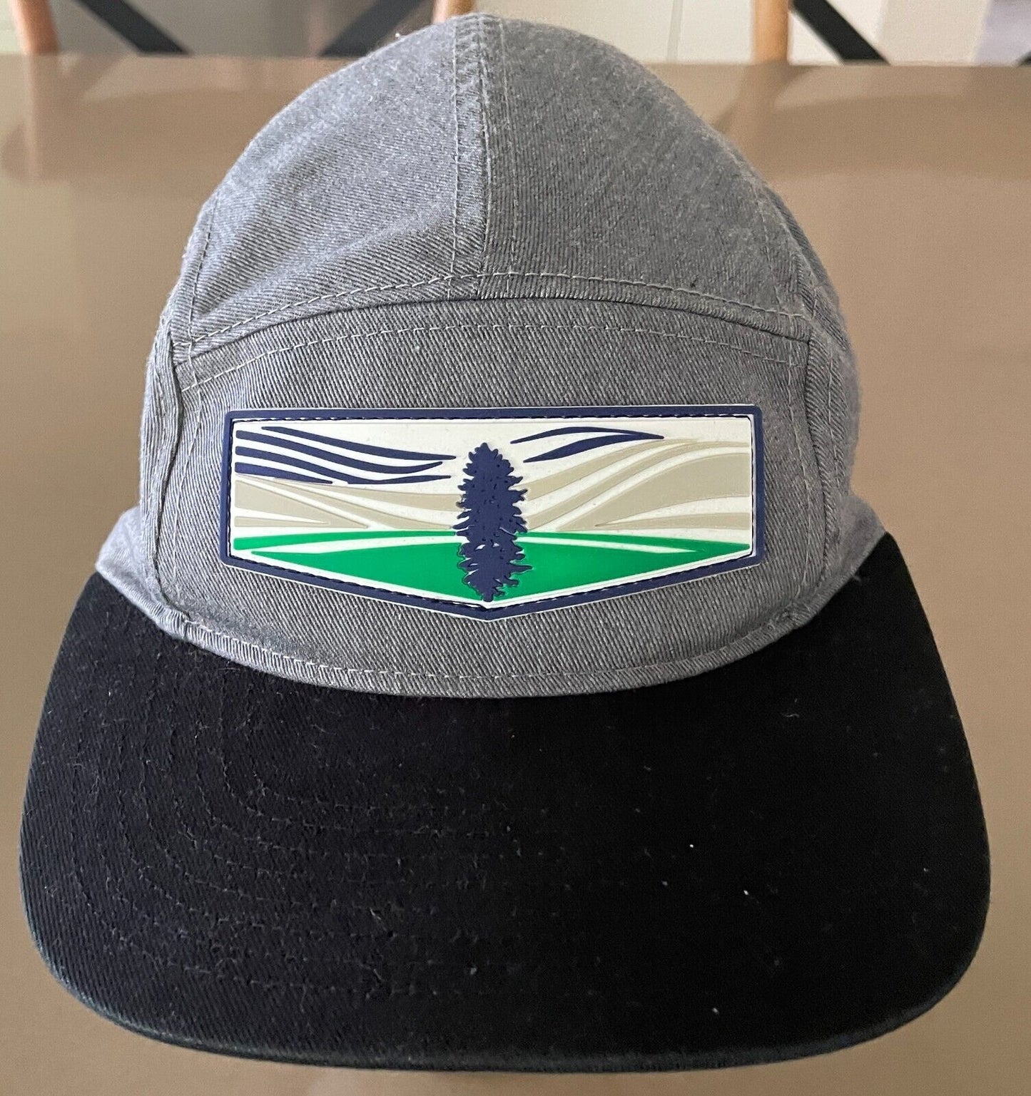 BROTHERS CASCADIA  BREWING Vancouver WA Grey Logo Cap/Hat Adjustable One Size
