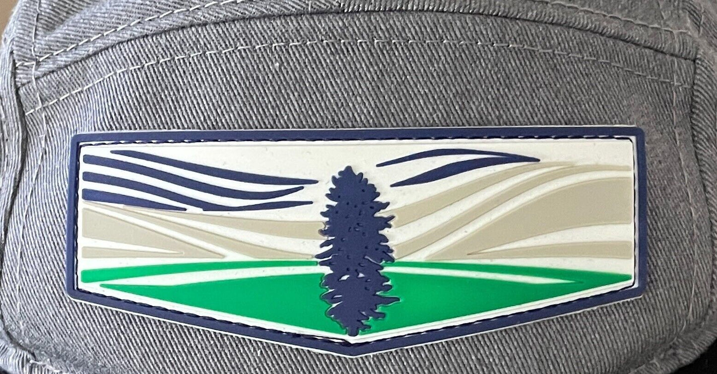 BROTHERS CASCADIA  BREWING Vancouver WA Grey Logo Cap/Hat Adjustable One Size