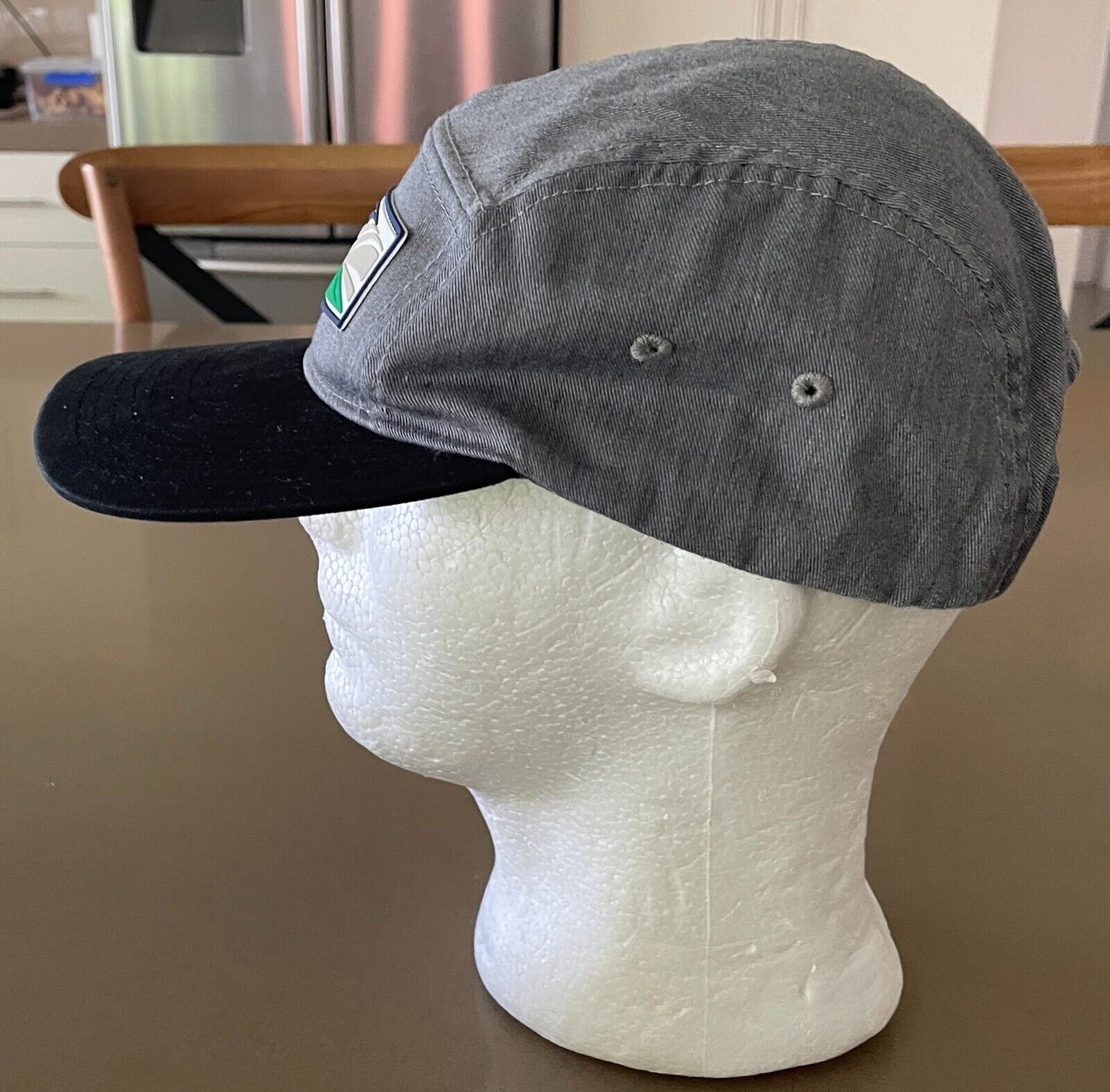 BROTHERS CASCADIA  BREWING Vancouver WA Grey Logo Cap/Hat Adjustable One Size