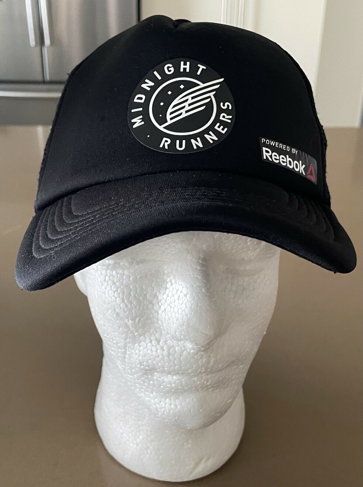 Unisex "Midnight Runners" Black Snap Back Truckers Mesh Back Cap Hat One Size