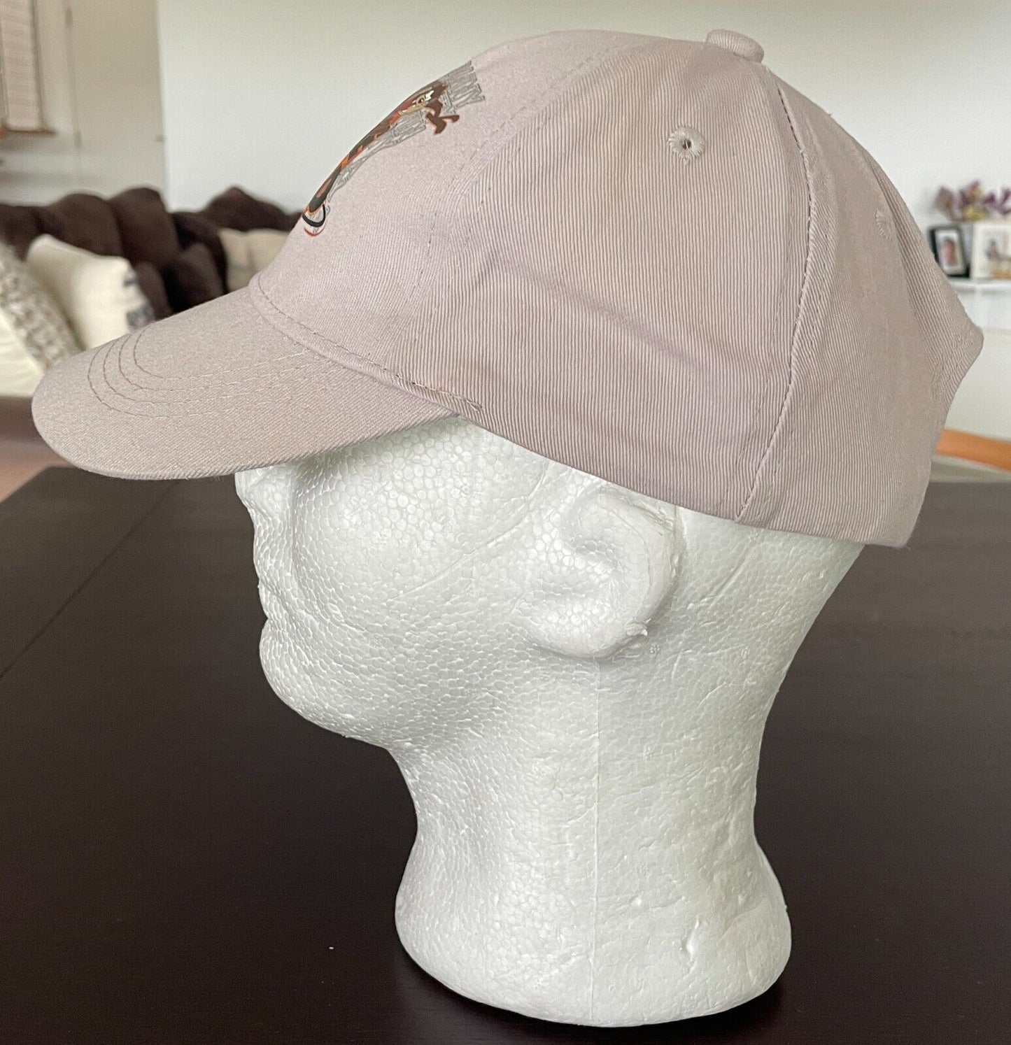 SPACE JAM TUNE SQUAD Cap Hat Beige 6 Panel Adjustable OSFA