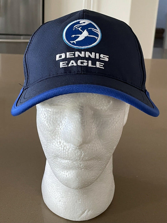 " Dennis Eagle " Navy Blue Adjustable Baseball Cap One Size Curve Brim Hat