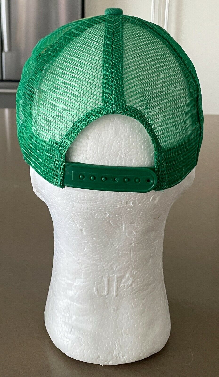 Unisex "Camp Know Where '85" Mesh Back Truckers Cap Hat Green Yellow Adjustable