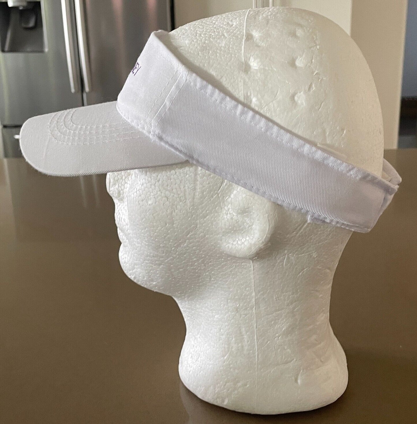 SAIL SYDNEY Brim Cap White Visor Adjustable Sun Hat NSW Sydney Tourist Tourism