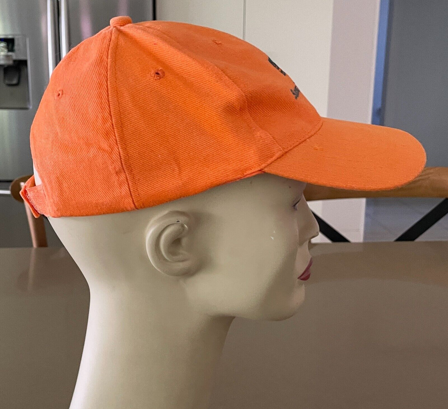 Cap SUNRISE BEACH HOTEL Orange Adjustable One Size Embroidered Logo