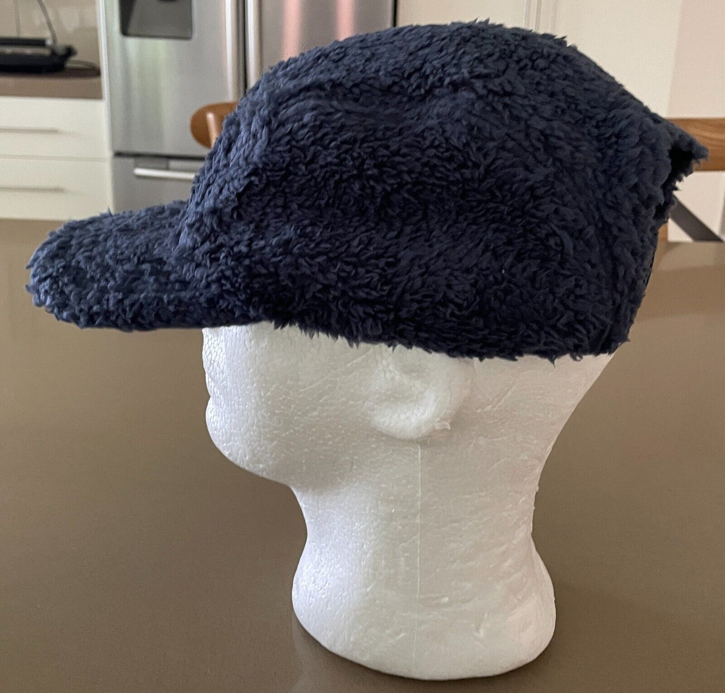 Cap KOSCIUSZKO PALE ALE Beer Navy Fluffy Hat  Snap Back Ski Snow Rare NEW