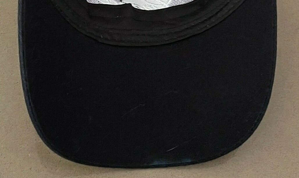 GREECE Baseball Cap Black White Souvenir Curved Bill Hat Hook Loop Flag 58cm NEW
