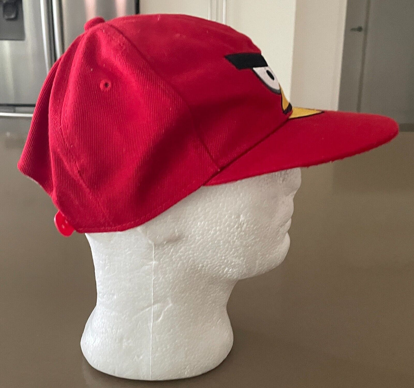 Cap USA "ANGRY BIRDS"  Logo Baseball Cap Adjustable Flat Bill Brim Unisex NEW