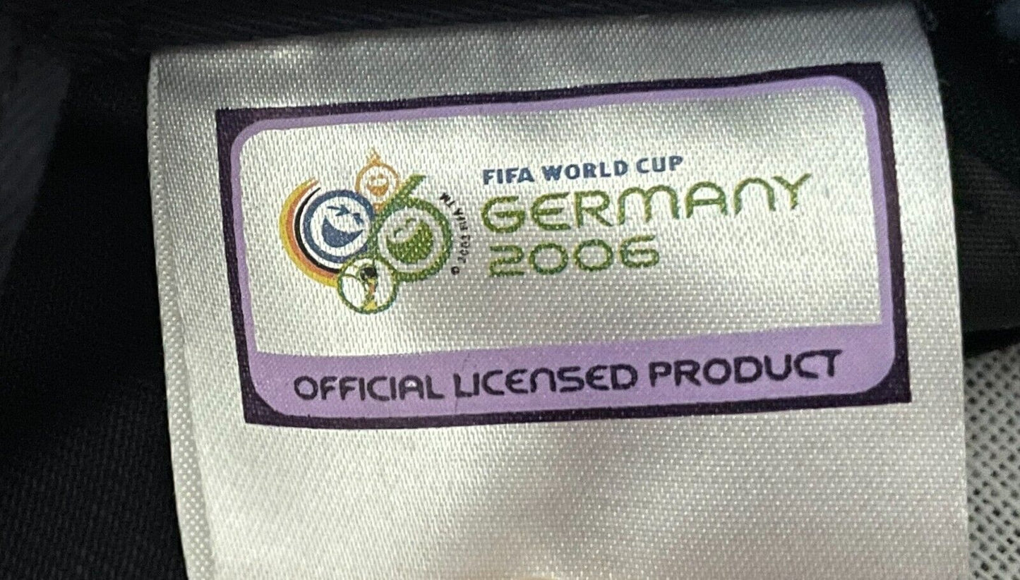 Cap FIFA WORLD CUP Germany 2006 Official Licensed Mesh Cotton  Black Soccer
