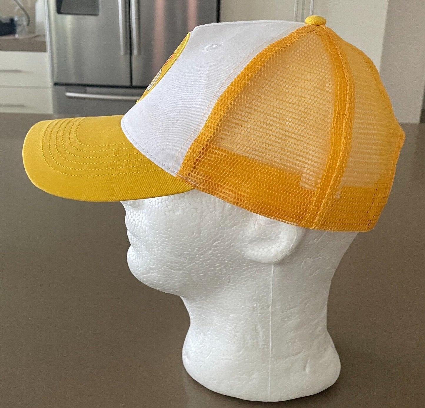 New XXXX Logo Truckers Cap Gold Yellow White Mesh Snap Back 4X YETIMO Beer Hat
