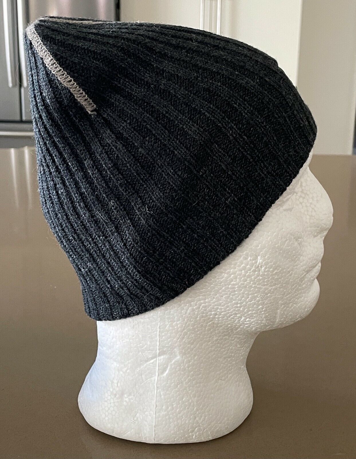 TOOHEYS Knit Beanie EXTRA DRY Embroidered Logo Grey Rib Beer Brewery Hat NEW