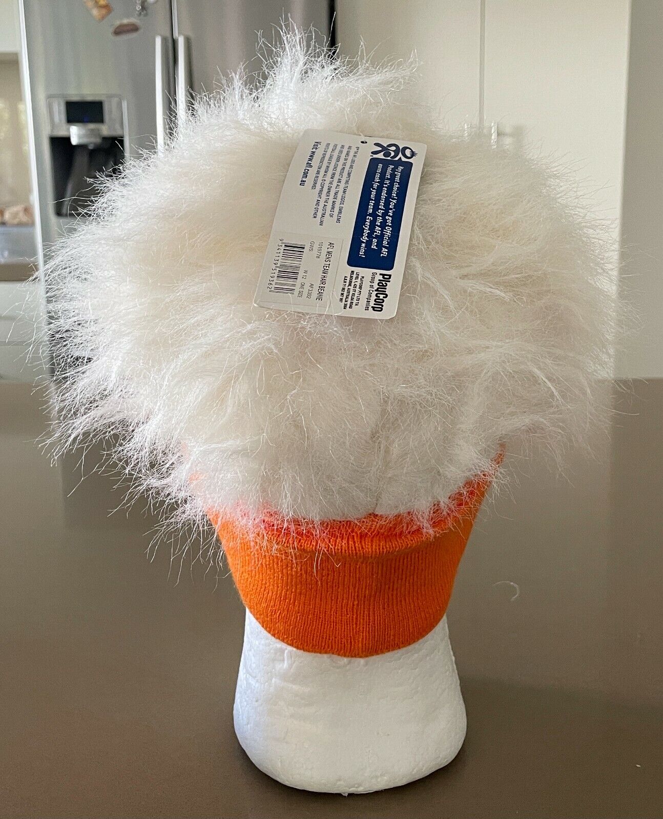 Fan Cap GIANTS Knit Beanie NSW AFL Greater Western Sydney Hair Back Men Hat NEW
