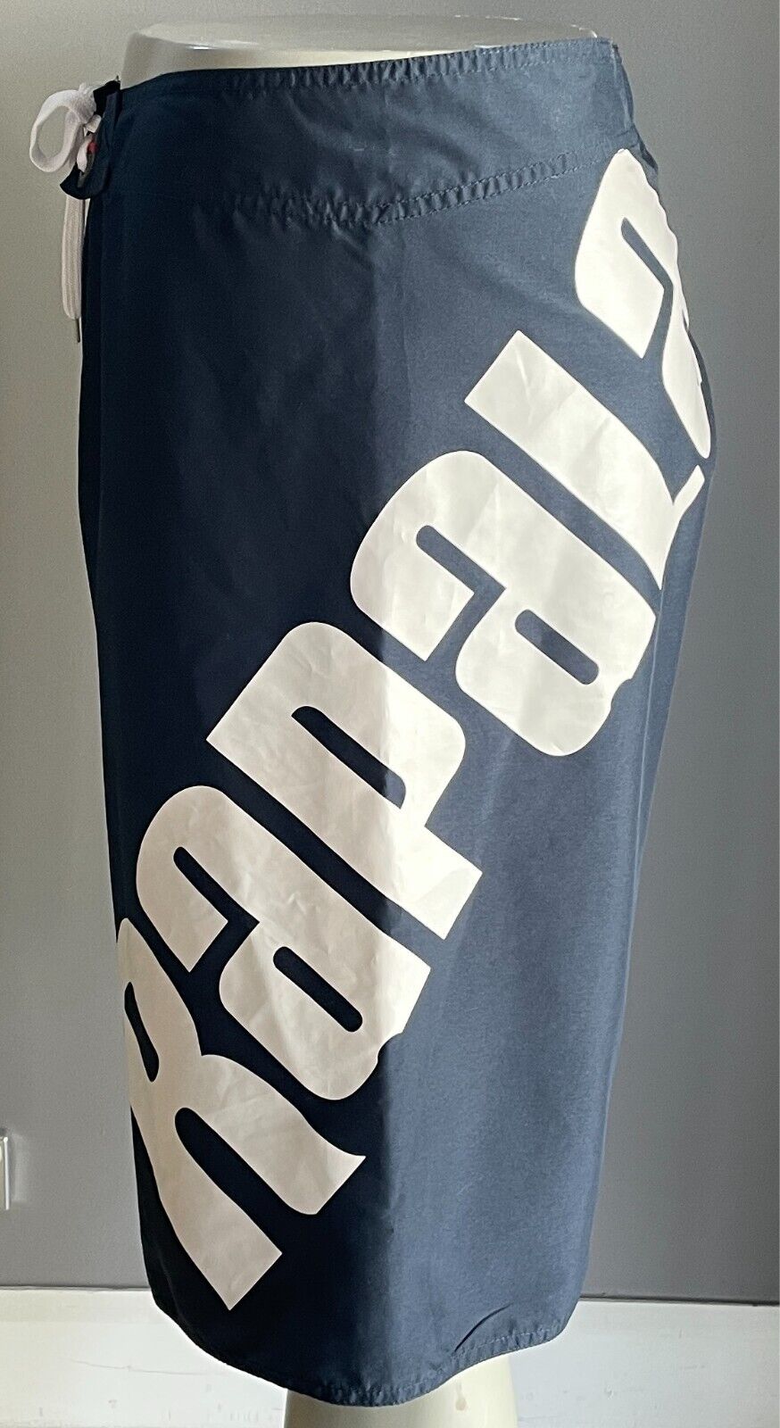 Board Shorts RAPALA Navy White Logo Print Swim Shorts Mens Size 38 96cm Waist