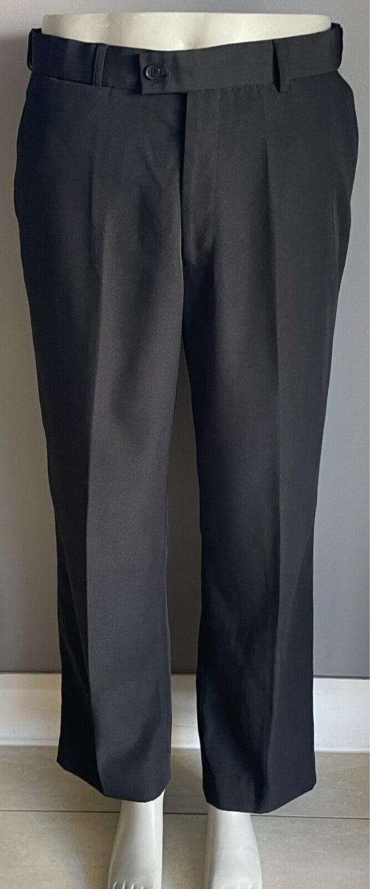 ROGUE  Black Dress Pants Full Length Mens Size 37R Versatile Classic Pants 1990s