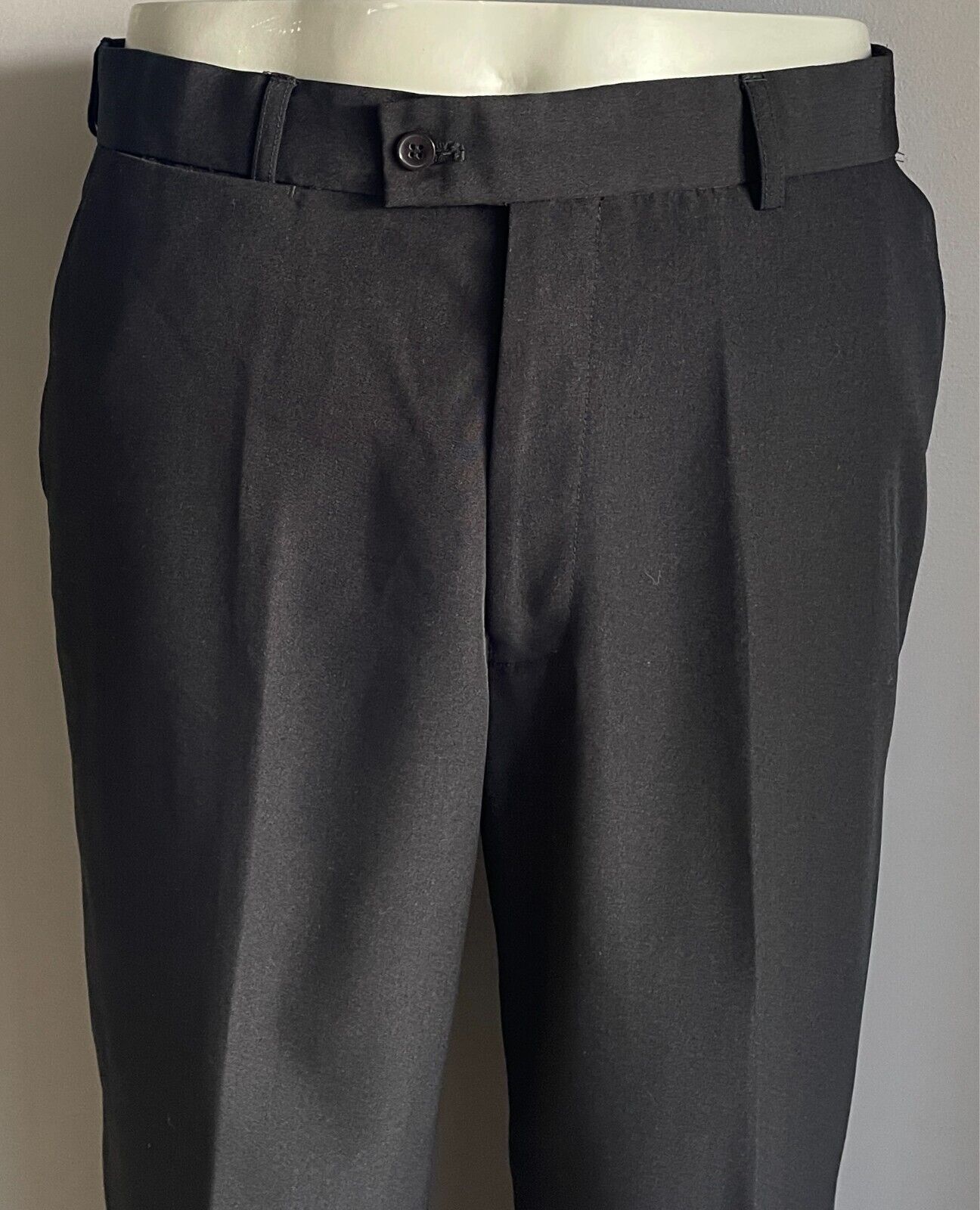 ROGUE  Black Dress Pants Full Length Mens Size 37R Versatile Classic Pants 1990s