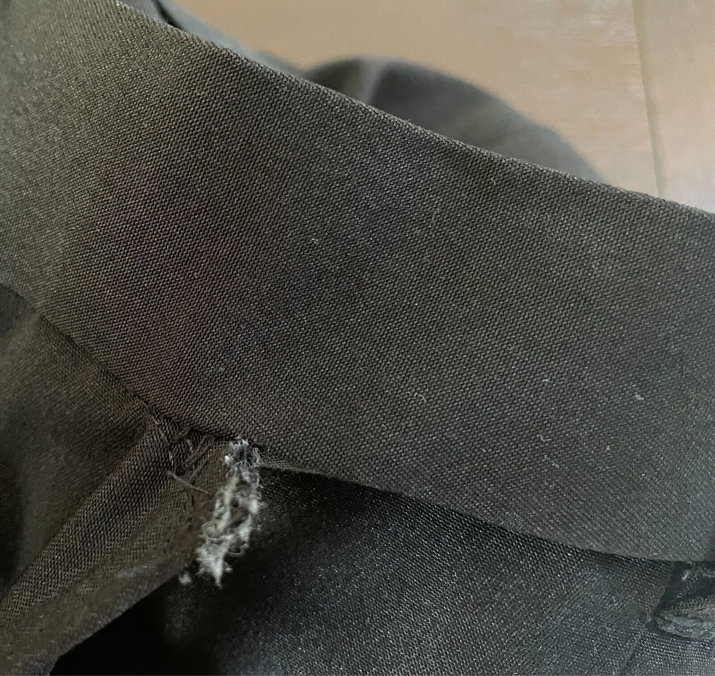 ROGUE  Black Dress Pants Full Length Mens Size 37R Versatile Classic Pants 1990s