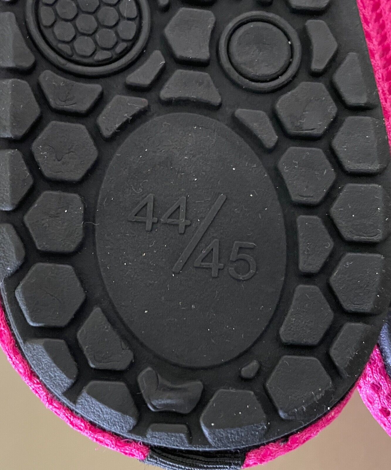Unisex Pink Aqua Quick-Dry Water Shoes Dive Surf  Swim Beach Yoga 44/45 Slipons