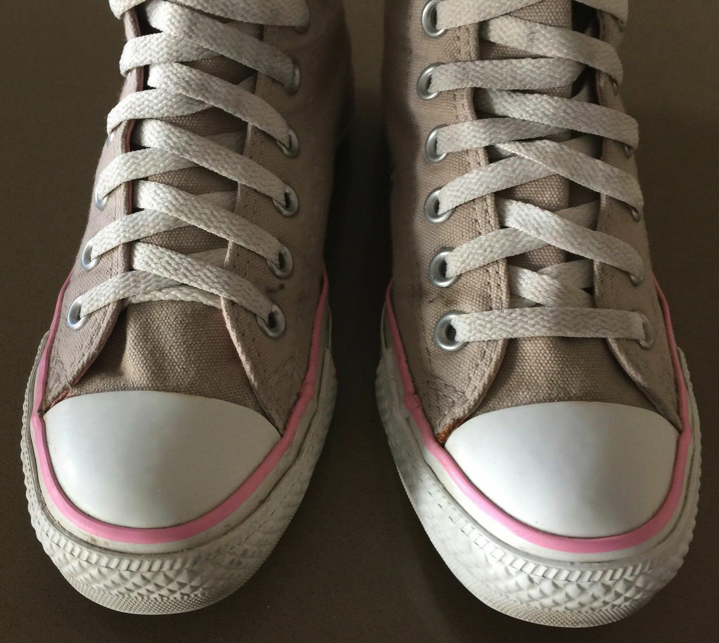 CONVERSE ALL STAR X Hi Top Sneakers Beige & White Men 4 W 6 25cm Unisex Shoes