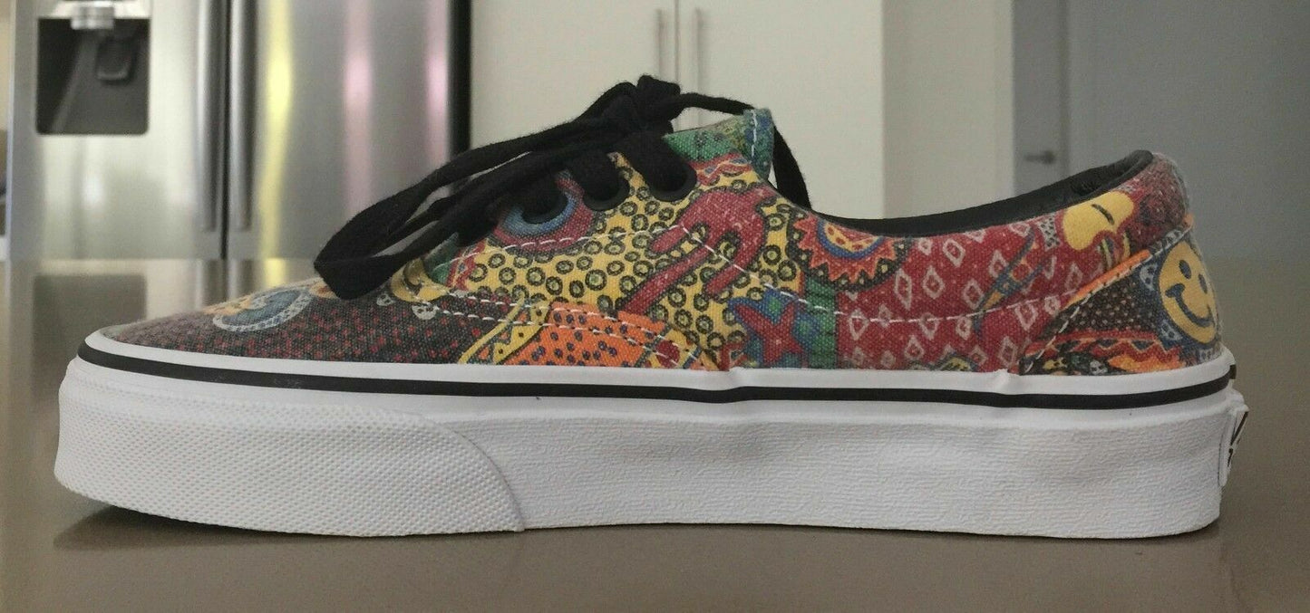 VAN DOREN Lace Up Sneakers Aboriginal Colourful Shoes Size US Men 4 W 5.5 New