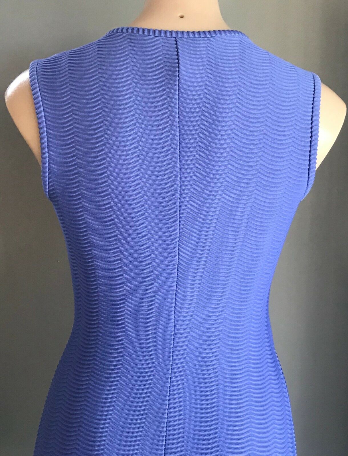 HOUSE Bodycon Dress Mauve Stretch Texture Fabric Sleeveless Size 1 AU 10 Vintage