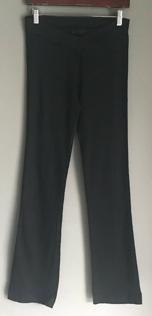 Leggings LEE Black Straight Leg Long Pants Ladies Size 10 Activewear Gym Sports