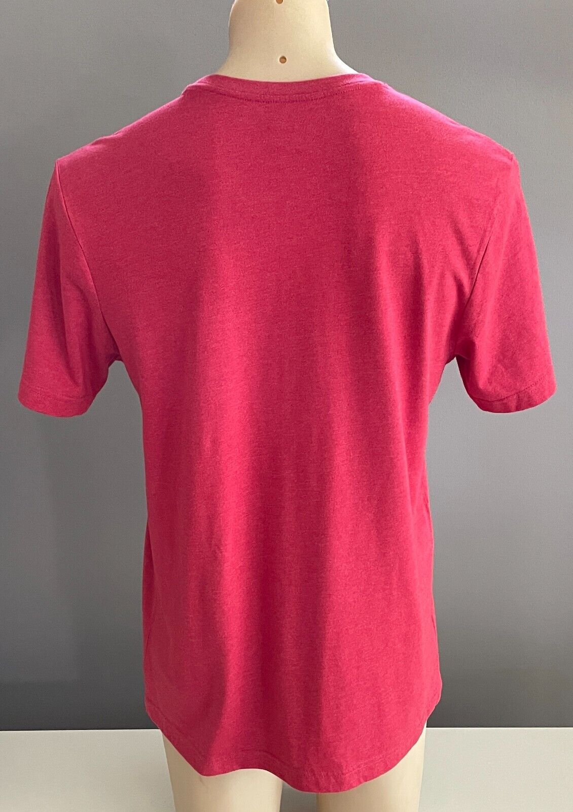 Mens BRUCE LEE T Shirt Burgundy Marl Flying Kick  Tee Sz XL 115cm Chest NEW