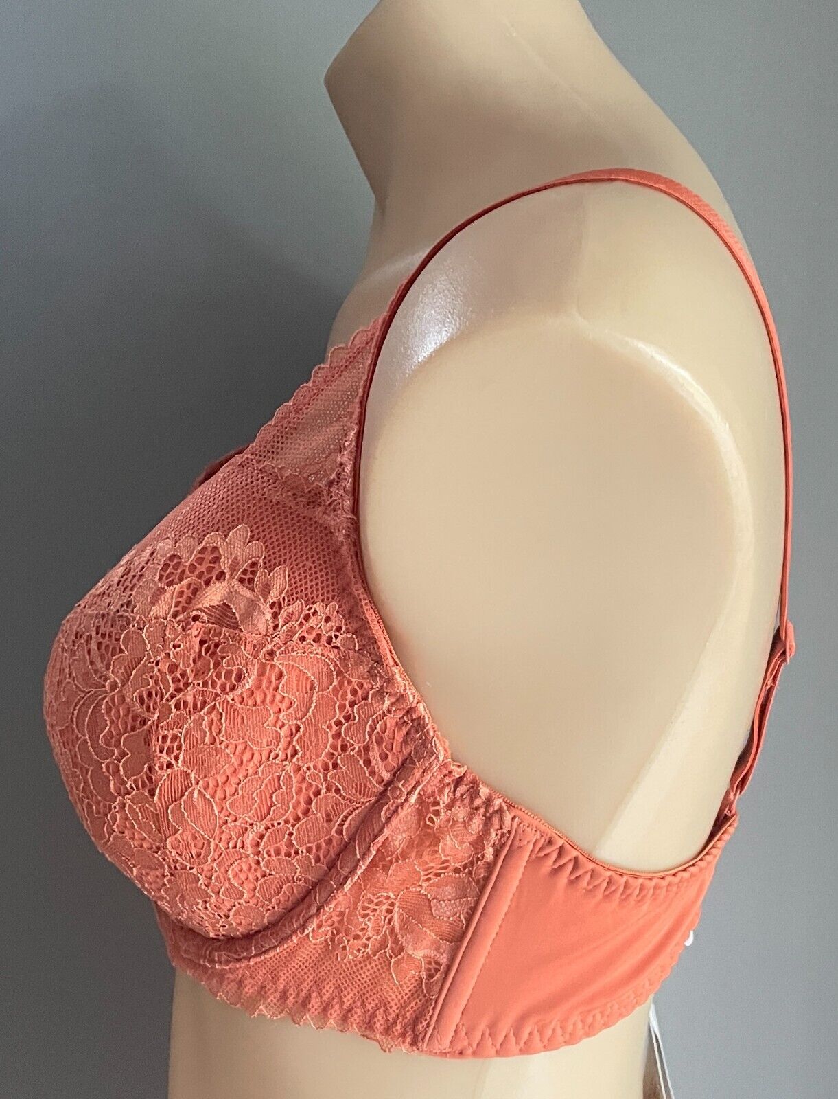 INTIMO Savannah Bra 36DD Copper Lace Contour Underwire Adjust Straps 36 DD 14