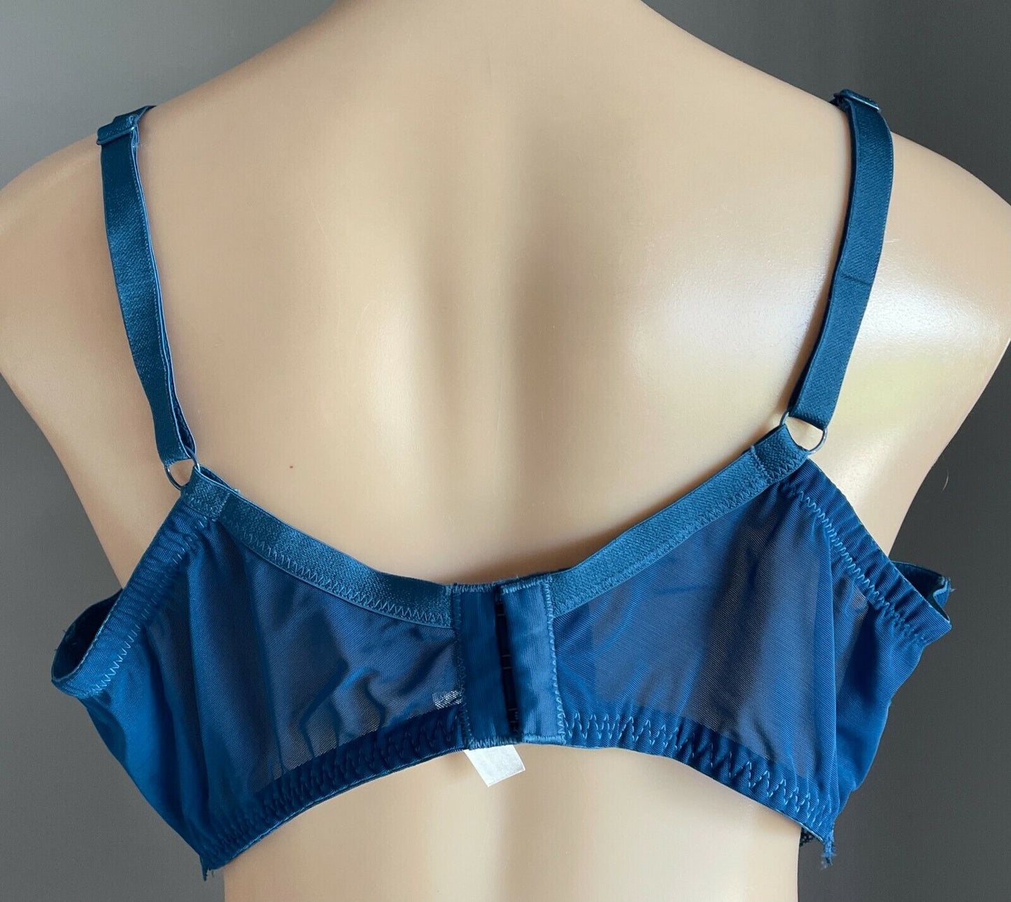 ANKO Bra 20E Underwire Bra Teal Lace Full Figure T-Shirt Moulded Plus Size 20 E